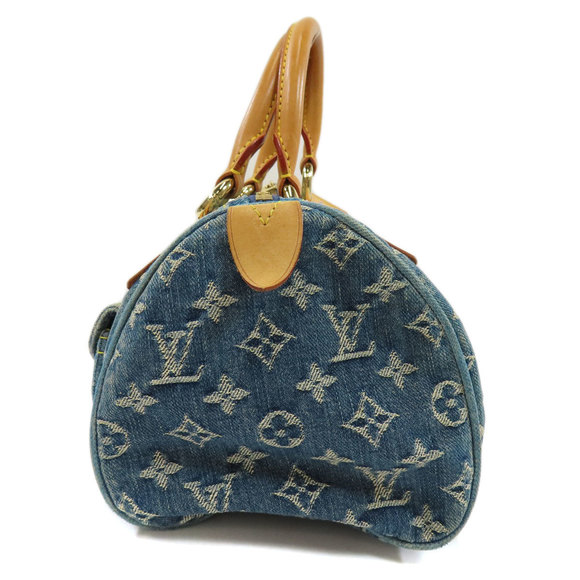 Louis Vuitton Neo Speedy Monogram Denim Handbag Monogram Denim - Picture 3 of 7